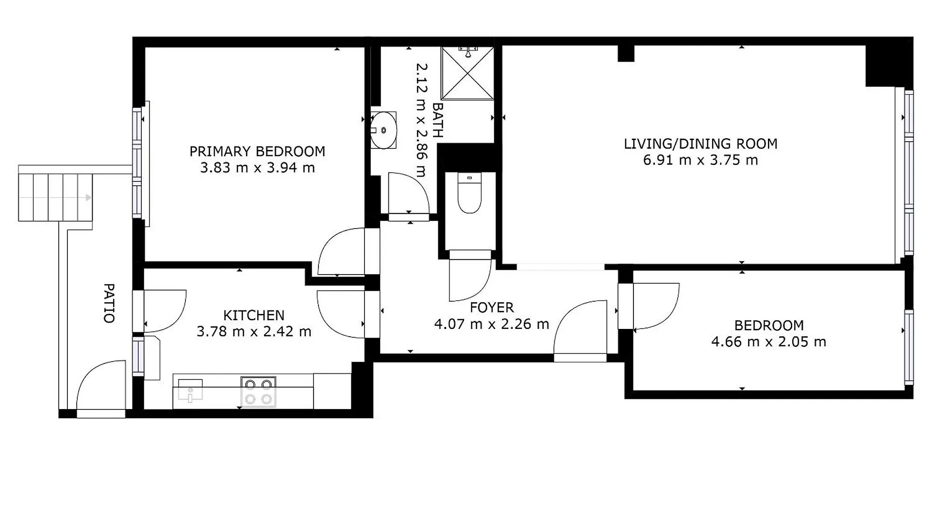 Howald 2 Bedroom Apartment With Private Garage & Garden Luxembourg